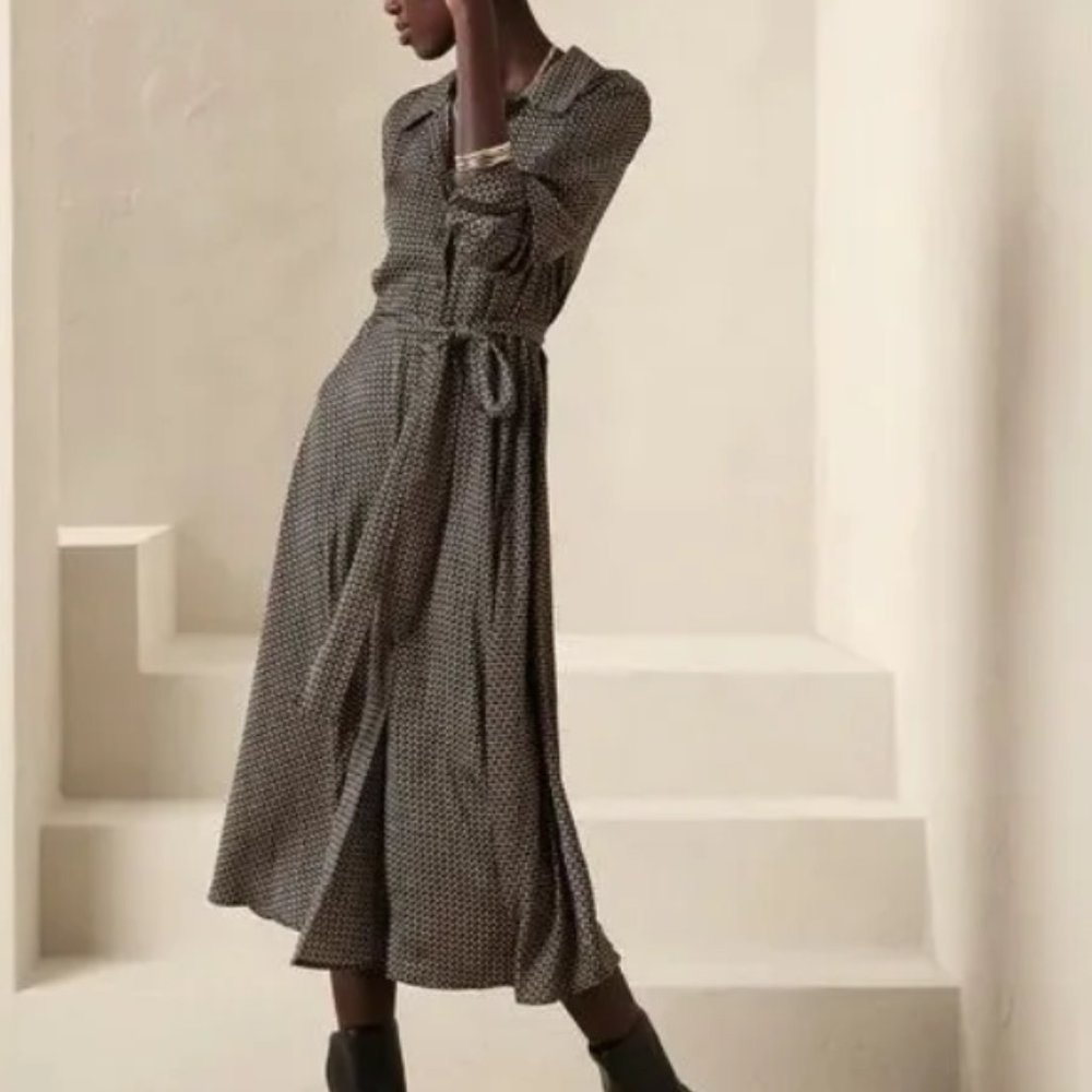 Banana Republic Midi Shirtdress (M)